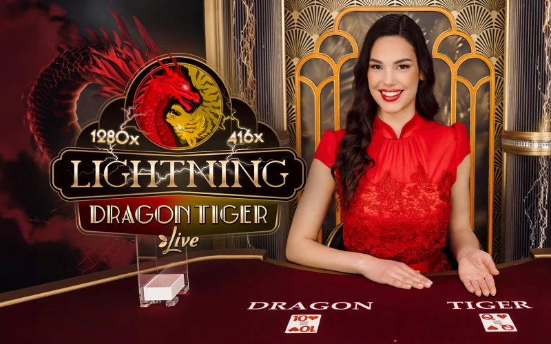 단 두 장의 카드로 직관적이고 빠른 승부를 겨루는 Melbet Dragon Tiger입니다.